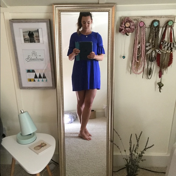 Royal blue stretchy dress - Picture 5 of 5